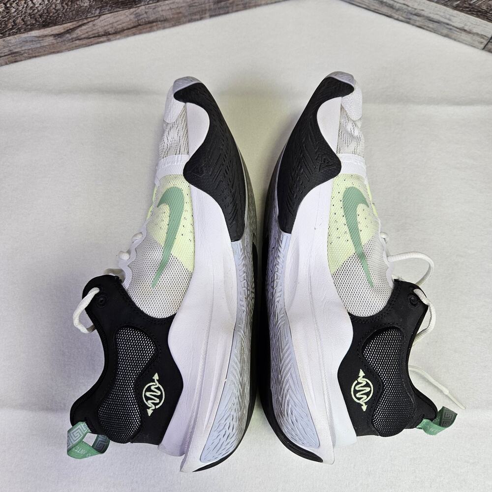 Nike Mens 10.5 Giannis Immortality 2 Shoes White Black Volt DM0825-101 Sneaker - Picture 13 of 16